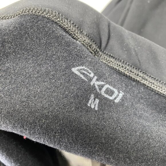 Ekoi Women’s Thermal Gel Padded Cycling Pants Size M Black - Picture 6 of 16